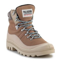 Buty Palladium Pallabrousse Hkr Wp+ 98840-254 beżowy. Brązowe buty sportowe na co dzień damskie bez wzorów, z gumy. Za 998.85 zł.