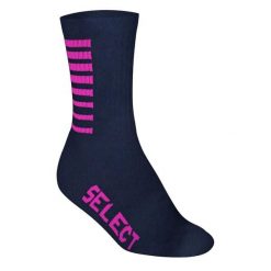Skarpetki Select Basic. Czerwone skarpetki damskie Select, bez wzorów, z bawełny. Za 59.50 zł.
