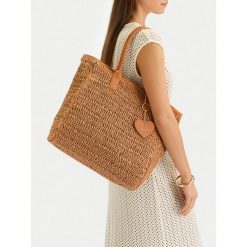 Torebka JENNY. Brązowe torebki klasyczne damskie Jenny, bez wzorów, bez dodatków. Za 159.99 zł.