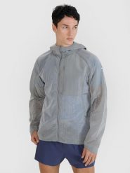 4F Kurtka do biegania Ultralight męska - szara XL. Szare kurtki treningowe męskie 4f, l, bez wzorów, z dzianiny, do biegania. W wyprzedaży za 159.99 zł.