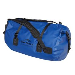 Wodoszczelna Torba Adventure Bag 65. Niebieskie torebki klasyczne damskie FJORD NANSEN, bez wzorów, z materiału, duże, bez dodatków. Za 199.99 zł.