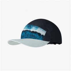 Czapka z daszkiem BUFF 5 PANEL GO CAP PARLEY NAVY. Czarne czapki męskie Buff, bez wzorów, sportowe. Za 109.99 zł.