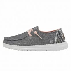 HEYDUDE Damskie Mokasyny Wendy Boho. Szare mokasyny damskie Hey dude, z materiału. Za 199.00 zł.