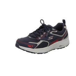 Buty sportowe Sneakersy męskie, Go Run Consistent. Niebieskie buty sportowe na co dzień męskie Skechers, z materiału, bez zapięcia, trekkingowe. Za 269.99 zł.