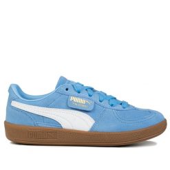 Buty damskie sportowe Puma Puma PALERMO. Białe buty sportowe na co dzień damskie Puma, bez wzorów, z gumy, trekkingowe. Za 198.00 zł.