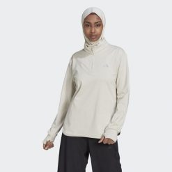 Bluza damska adidas Techfit Aeroready. Szare bluzy sportowe damskie Adidas, xs, bez wzorów, bez ramiączek, bez kaptura. W wyprzedaży za 233.35 zł.