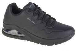 Buty sportowe Sneakersy męskie, Skechers Uno 2. Czarne buty sportowe na co dzień męskie Skechers, z materiału, bez zapięcia, trekkingowe. Za 385.00 zł.