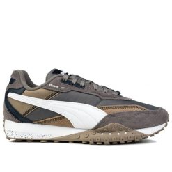 Buty męskie sportowe do chodzenia Puma BLKTOP RIDER. Białe buty sportowe na co dzień męskie Puma, z gumy, bez zapięcia, trekkingowe. Za 370.05 zł.