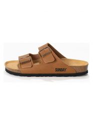 Sunbay Klapki "Trefle" w kolorze jasnobrązowym rozmiar: 41. Brązowe klapki i japonki męskie Sunbay. Za 138.95 zł.