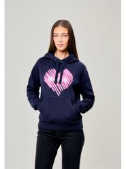 Bench Bluza "Lally" w kolorze granatowym rozmiar: 42. Niebieskie bluzy z kapturem damskie Bench. Za 171.68 zł.