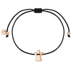 Glanzstücke München Bransoletka Aniol ze Srebra Sterling w rózowym zlocie Bransoletki 1 ct Damski. Czerwone bransoletki damskie Glanzstücke München, pozłacane. Za 169.99 zł.