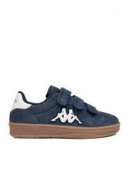 Kappa Sneakersy KAPPA-CEO-CP40-OLC-258084N(CH) Granatowy. Niebieskie buty sportowe chłopięce Kappa, ze skóry, bez zapięcia. Za 159.99 zł.