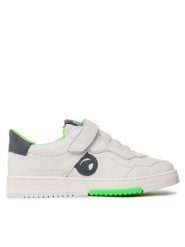 Primigi Sneakersy 3924600 S Biały. Białe buty sportowe chłopięce Primigi, bez wzorów, ze skóry, bez zapięcia. Za 219.99 zł.