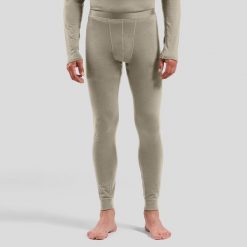 Spodnie Odlo BL BOTTOM long MERINO 160. Białe spodnie sportowe męskie Odlo. W wyprzedaży za 275.30 zł.