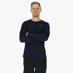 Koszulka Treningowa Męska Swedemount Ultra Light LS Tee II szybkoschnąca. Niebieskie koszulki męskie z długim rękawem SWEDEMOUNT, l, z materiału. Za 126.99 zł.
