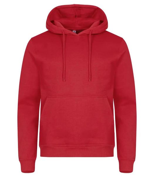 Clique Miami Hoody – uniseks bluza z kapturem z mieszanki bawełnianej. Czerwone bluzy z kapturem męskie CLIQUE, xl, z bawełny. Za 172.75 zł.