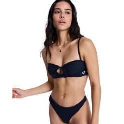 Stanik bikini dla Kobiety SOLID ESSENTIALS Czarny. Szare bikini damskie Roxy, bez wzorów. Za 149.99 zł.