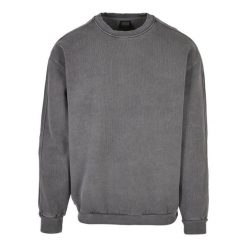 Bluza Urban Classics Heavy Terry Garment Dye Crew. Czarne bluzy bez kaptura męskie Urban Classics, m. Za 240.40 zł.