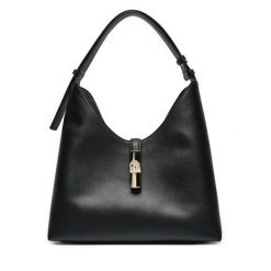 Torebka Furla. Czarne torebki klasyczne damskie Furla, bez wzorów, bez dodatków. Za 1,299.00 zł.