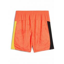 Męskie szorty KIDSUPER × MANCHESTER CITY PUMA Neon Sun Black Orange. Brązowe szorty męskie Puma, m, na fitness i siłownię. Za 199.00 zł.
