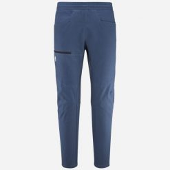 Spodnie męskie Millet CIMAI COTTON prosty krój ciemny denim bawełna rozmiar L. Niebieskie spodnie materiałowe męskie Millet, bez wzorów, z bawełny, sportowe. Za 521.65 zł.