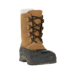 Botki zimowe Alborg Kamik. Brązowe buty zimowe męskie Kamik, na zimę, bez zapięcia. Za 596.00 zł.