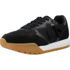 Tenisówki Calvin Klein Model Toothy Runner Bold Kolor Czarny. Czarne trampki i tenisówki damskie CALVIN KLEIN, bez wzorów, z tkaniny. Za 511.50 zł.