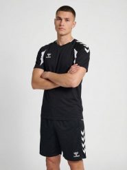 Koszulka Hummel Core 2.0. Białe t-shirty sportowe męskie HUMMEL, s, z poliamidu, bez ramiączek, na fitness i siłownię. Za 184.00 zł.