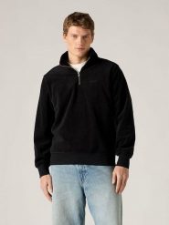 Levi's Bluza w kolorze czarnym rozmiar: L. Czarne bluzy bez kaptura męskie Levi's, l, z bawełny. Za 149.95 zł.