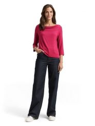 Tom Tailor Bluzka w kolorze różowym rozmiar: XL. Różowe bluzki damskie Tom Tailor, xl, bez wzorów, z wiskozy, bez kołnierzyka, bez ramiączek. Za 68.95 zł.