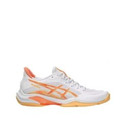Lekkie buty sportowe ASICS — 1 kg. Białe buty sportowe na co dzień damskie Asics, bez wzorów, na fitness i siłownię. Za 589.80 zł.