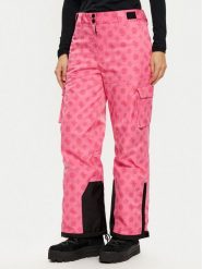 Guess Spodnie narciarskie W4PB60 WH0K0 Różowy Regular Fit. Czerwone spodnie materiałowe damskie Guess, z aplikacjami, z syntetyku, sportowe. Za 829.99 zł.