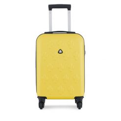 Walizka kabinowa Semi Line. Żółte walizki Semi-line, bez wzorów. Za 139.99 zł.