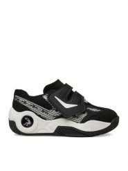 Shaq Sneakersy EOSS-RAQ LOW AQ95009T-BW Czarny. Czarne buty sportowe chłopięce Shaq, z materiału, bez zapięcia. Za 199.99 zł.
