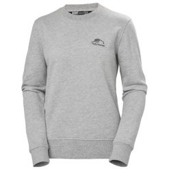 Bluza damska Helly Hansen Nord Graphic. Szare bluzy bez kaptura damskie Helly Hansen. Za 326.50 zł.