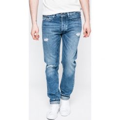Calvin Klein Jeans - Jeansy. Niebieskie jeansy męskie Calvin Klein Jeans. W wyprzedaży za 279.90 zł.