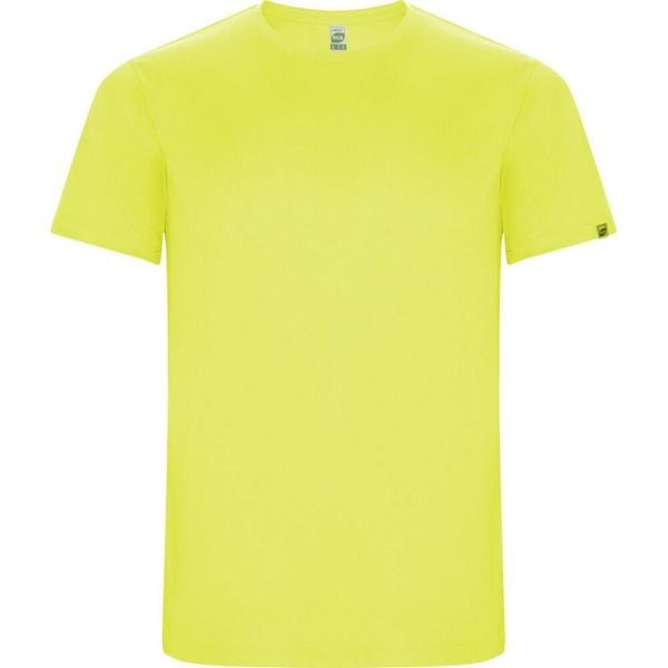 Męska Koszulka Sportowa Imola Z Krótkim Rękawem. Żółte t-shirty sportowe męskie ROLY, m, bez ramiączek, trekkingowe. Za 33.99 zł.