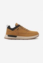 Brązowe Buty Sportowe w Trekkingowym Stylu na Grubej Podeszwie Vilobria. Brązowe buty sportowe na co dzień męskie Born2be, z jeansu, bez zapięcia. Za 169.99 zł.
