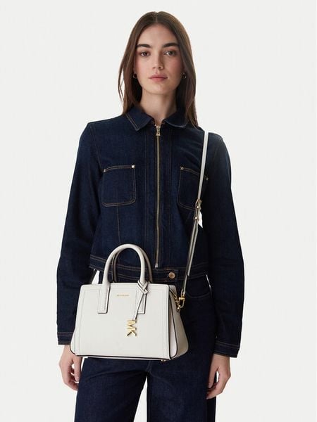 MICHAEL Michael Kors Torebka 30S5G9IS1L Biały. Białe torebki klasyczne damskie MICHAEL Michael Kors, bez wzorów, ze skóry, bez dodatków. Za 1,128.99 zł.