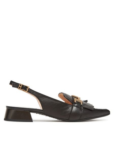 Hispanitas Baleriny Dali CHV253817 Czarny. Czarne baleriny damskie Hispanitas, bez wzorów, ze skóry, bez obcasa. Za 359.99 zł.