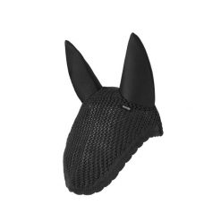 Czapka dla konia Horze Silent. Czarne czapki męskie HORZE, bez wzorów, z materiału. Za 144.50 zł.