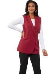 WITT WEIDEN Kamizelka w kolorze czerwonym rozmiar: 52. Czerwone kamizelki damskie WITT WEIDEN. Za 43.99 zł.