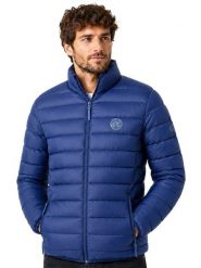 Geographical Norway Kurtka pikowana "Amiglobe" w kolorze niebieskim rozmiar: XL. Niebieskie kurtki męskie Geographical Norway, xl, bez wzorów, bez kaptura. Za 154.95 zł.