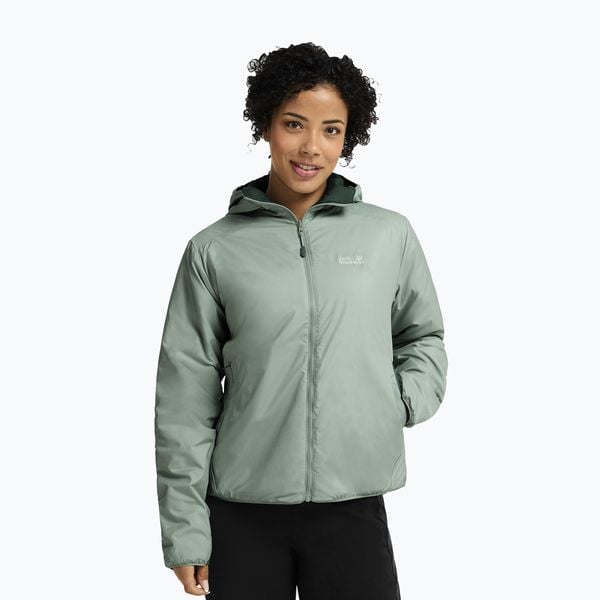 Kurtka ocieplana damska Jack Wolfskin Trail Light Ins 2IN1. Zielone kurtki damskie Jack Wolfskin, l, bez wzorów, z materiału, bez kaptura. Za 669.99 zł.