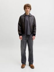 Jack & Jones Dżinsy - Regular fit - w kolorze antracytowym rozmiar: W29/L30. Czarne jeansy męskie Jack & Jones. Za 139.95 zł.