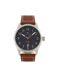 Tommy Hilfiger Zegarek 1710559 Brązowy. Brązowe, analogowe zegarki męskie Tommy Hilfiger. Za 529.99 zł.