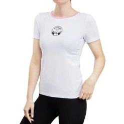 Koszulka damska Galop Wear Cosmic Abduction. Białe t-shirty damskie GALOP WEAR, xs, bez wzorów, bez kołnierzyka. Za 109.00 zł.