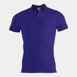 Koszulka polo do tenisa męska Joma Bali II. Fioletowe koszulki polo męskie Joma, m, bez ramiączek, do piłki nożnej. Za 248.00 zł.