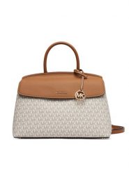 MICHAEL Michael Kors Torebka 30T6GX7S2B Kremowy. Białe torebki klasyczne damskie MICHAEL Michael Kors, bez wzorów, ze skóry, bez dodatków. Za 1,329.00 zł.