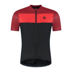 Koszulka rowerowa męska Rogelli Core Block. Czerwone t-shirty sportowe męskie Rogelli, m, bez ramiączek, rowerowe. Za 210.00 zł.